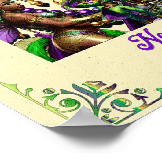 Mardi Gras Poster 2024 (Hoek)