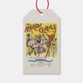 Mardi Gras Poster Cadeaulabel (Voorkant)
