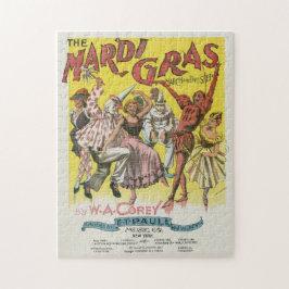 Mardi Gras Poster Legpuzzel