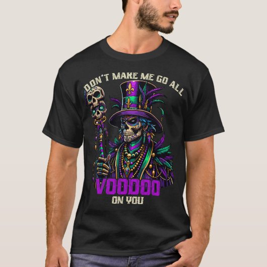 Mardi Gras Priest Top Hoed New Orleans Witch Docto (Voorkant)