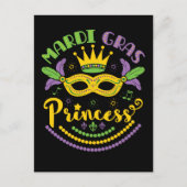 Mardi Gras Princess Briefkaart (Voorkant)