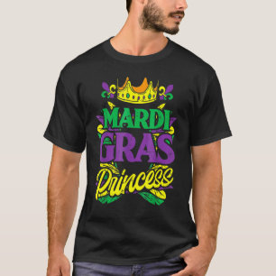 Mardi Gras Princess Mardi Gras Carnival Women Gir T-shirt