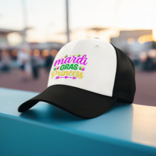 Mardi Gras Prinses Trucker Pet