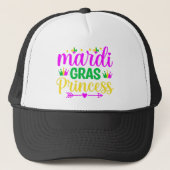 Mardi Gras Prinses Trucker Pet (Voorkant)
