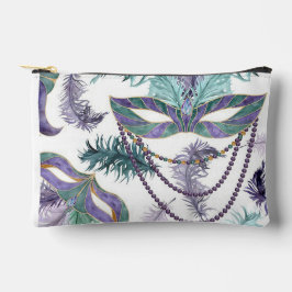 Mardi-Gras Print Cosmetic Bag Etui