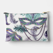 Mardi-Gras Print Cosmetische Tas (Achterkant)