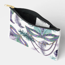 Mardi-Gras Print Cosmetische Tas