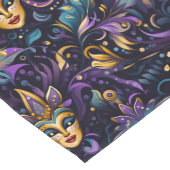 Mardi Gras Print Lange Tafelloper (Hoek)