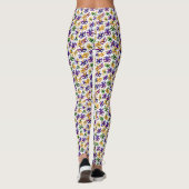 Mardi Gras Print Leggings (Achterkant)