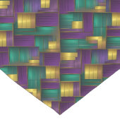 Mardi Gras Print Medium Tafelloper (Hoek)