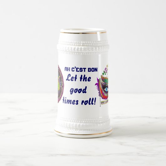 Mardi Gras Queen 5 Lees hieronder over design Bierpul (Center)