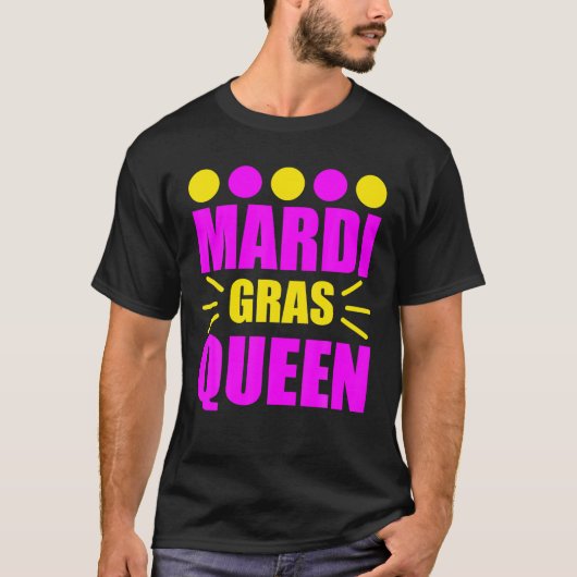 Mardi Gras Queen Essential T-shirt (Voorkant)