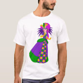 Mardi Gras Queen Mannen T-shirt (Voorkant)