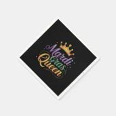 Mardi Gras Queen Parade Costume Party Servet (Hoek)