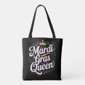 Mardi Gras Queen Tote Bag (Achterkant)