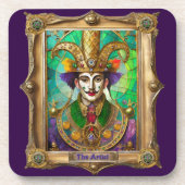 Mardi Gras Realm Portraits - The Artist Dali Bier Onderzetter (Voorkant)
