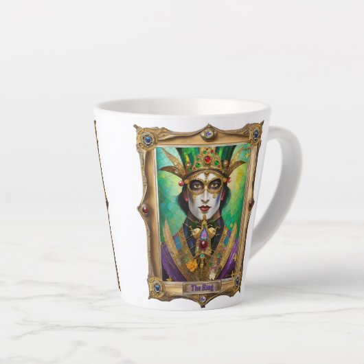 Mardi Gras Realm Portraits - The King Latte Mok (Rechterhoek)