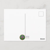 Mardi Gras Realm Portretten - De Creoolse Prinses Briefkaart (Achterkant)