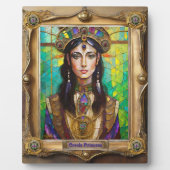 Mardi Gras Realm Portretten - De Creoolse Prinses Fotoplaat (Voorkant)