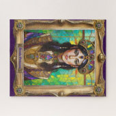 Mardi Gras Realm Portretten - De Creoolse Prinses Legpuzzel (Horizontaal)