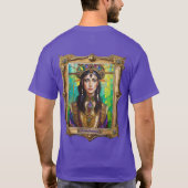 Mardi Gras Realm Portretten - De Creoolse Prinses T-shirt (Achterkant)