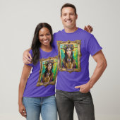 Mardi Gras Realm Portretten - De Creoolse Prinses T-shirt (Unisex)