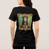 Mardi Gras Realm Portretten - De Creoolse Prinses Tri-Blend Shirt (Achterkant)