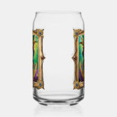 Mardi Gras Realm Portretten - De Koning Blikvorm Glas (Rechts)
