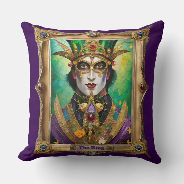 Mardi Gras Realm Portretten - De Koning Kussen (Voorkant)