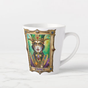 Mardi Gras Realm Portretten - De Koning Latte Mok