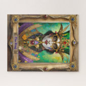 Mardi Gras Realm Portretten - De Koning Legpuzzel (Horizontaal)