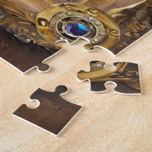 Mardi Gras Realm Portretten - De Koning Legpuzzel (Zijkant)