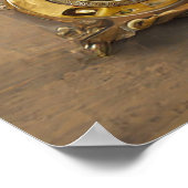 Mardi Gras Realm Portretten - De Koning Poster (Hoek)