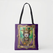 Mardi Gras Realm Portretten - De Koning Tote Bag (Voorkant)