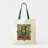 Mardi Gras Realm Portretten - De Koning Tote Bag (Achterkant)