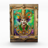 Mardi Gras Realm Portretten - De kunstenaar Dali Fotoblokken (Voorkant)
