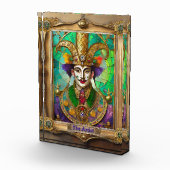 Mardi Gras Realm Portretten - De kunstenaar Dali Fotoblokken (Rechts)