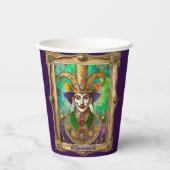 Mardi Gras Realm Portretten - De kunstenaar Dali Papieren Bekers (Voorkant)