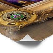 Mardi Gras Realm Portretten - De kunstenaar Dali Perfect Poster (Hoek)