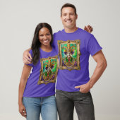 Mardi Gras Realm Portretten - De kunstenaar Dali T-shirt (Unisex)