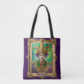 Mardi Gras Realm Portretten - De kunstenaar Dali Tote Bag (Voorkant)