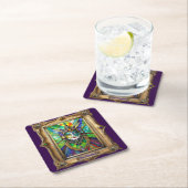 Mardi Gras Realm Portretten - De Priesteres Kartonnen Onderzetters (Insitu)