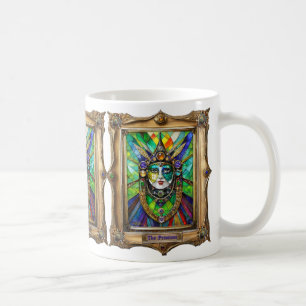 Mardi Gras Realm Portretten - De Priesteres Koffiemok