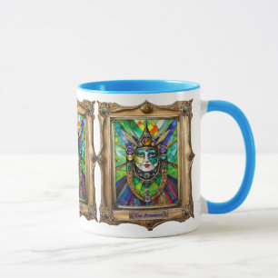 Mardi Gras Realm Portretten - De Priesteres Mok