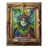 Mardi Gras Realm Portretten - De Priesteres Perfect Poster (Voorkant)