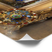 Mardi Gras Realm Portretten - De Priesteres Perfect Poster (Hoek)