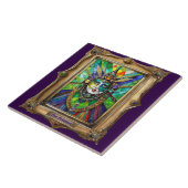Mardi Gras Realm Portretten - De Priesteres Tegeltje (Zijkant)