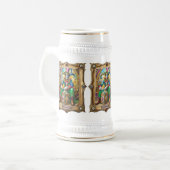 Mardi Gras Realm Portretten - De tijdreiziger Bierpul (Voorkant links)