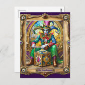 Mardi Gras Realm Portretten - De tijdreiziger Briefkaart (Voorkant / Achterkant)