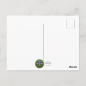 Mardi Gras Realm Portretten - De tijdreiziger Briefkaart (Achterkant)